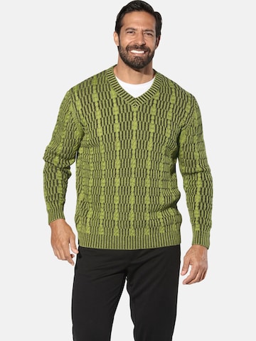 Jan Vanderstorm Sweater 'Akselheim ' in Green: front