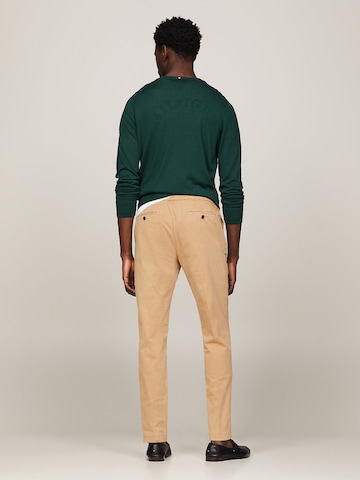 TOMMY HILFIGER Tapered Chino Pants in Beige