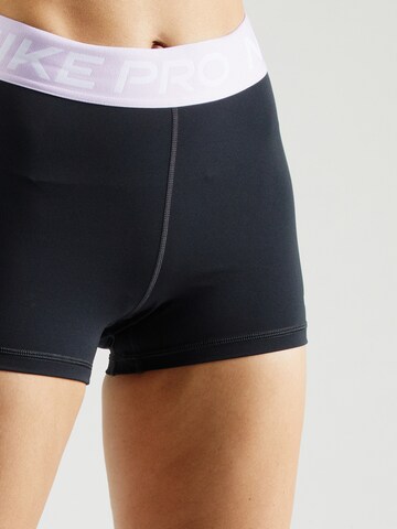 NIKE Skinny Sportbyxa 'Pro' i svart