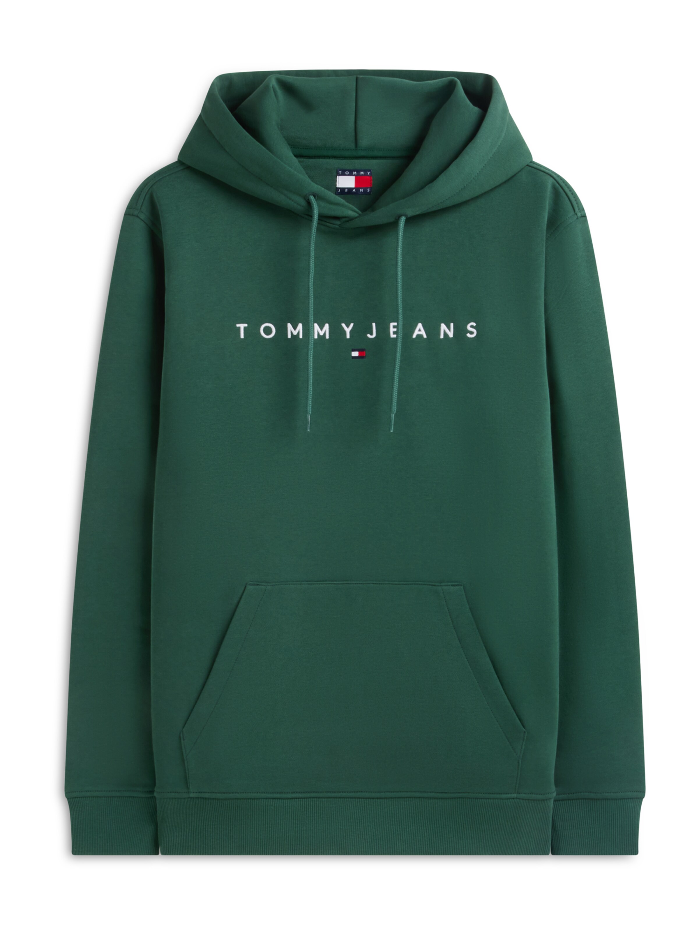 žalia Tommy Jeans Megztinis be užsegimo: priekis