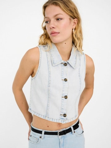 Ivy Copenhagen Bodywarmer ' IVY-Karla ' in Blauw: voorkant