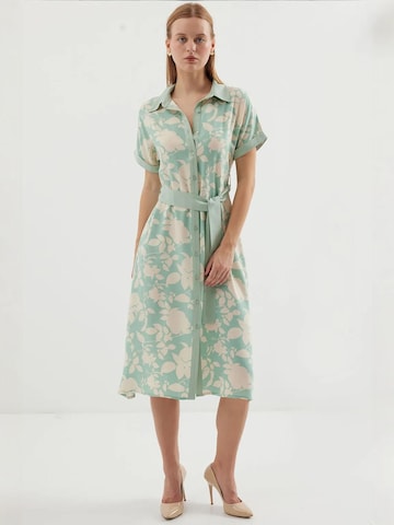 Bigdart - Vestidos camiseiros em verde