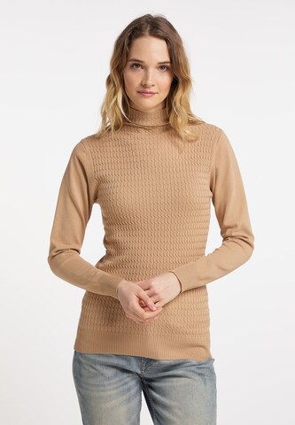 DreiMaster Vintage Sweater 'Abrel' in Beige: front