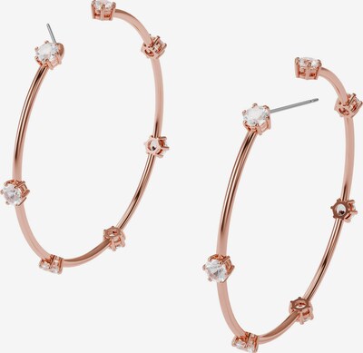 Swarovski Örhängen i guld / transparent, Produktvy
