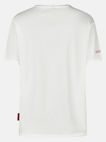 salzhaut Shirt 'Danzdeel' in White: back