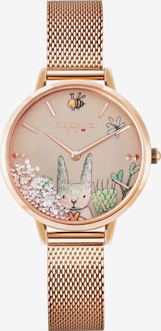 Victoria Hyde Analog Watch in Gold: front