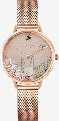 Victoria Hyde Analog Watch in Gold: front