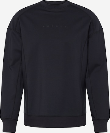 Sweat-shirt 'LEVINO' BOGNER en noir : devant