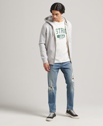 Superdry Sweatjacke in Grau