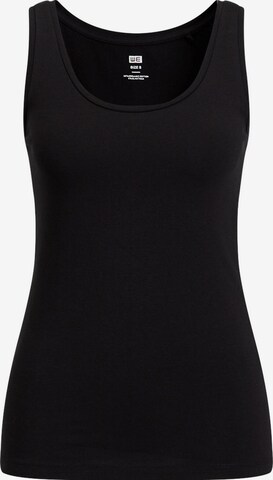 WE Fashion Top in Black: front