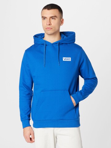 VANS Sweatshirt in Blue: front