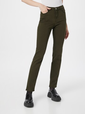 Slimfit Jeans 'MARY' di BRAX in verde: frontale