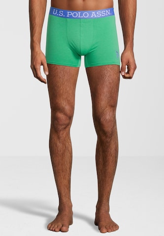 U.S. POLO ASSN. Boxer shorts in Green: front