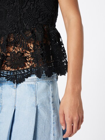 River Island - Blusa en negro