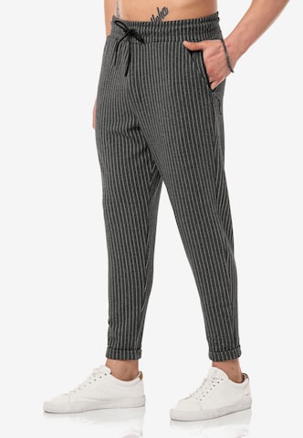 Redbridge Regular Chino Pants 'Hamilton' in Grey: front