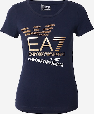 EA7 Emporio Armani Paita värissä laivastonsininen / kulta / valkoinen, Tuotenäkymä