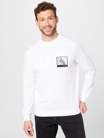 WESTMARK LONDON Sweatshirt in Wit: voorkant