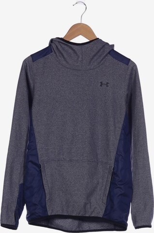 UNDER ARMOUR Sweatshirt & Zip-Up Hoodie in S in Blue: front