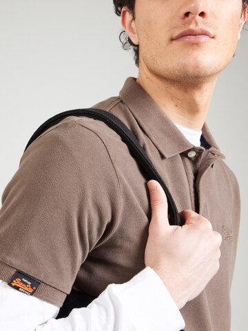 Maglietta di Superdry in marrone