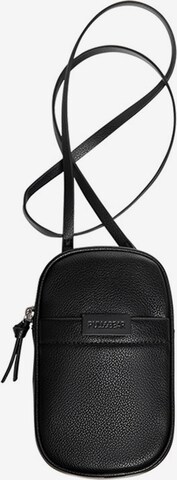 Sac à bandoulière Pull&Bear en noir : devant