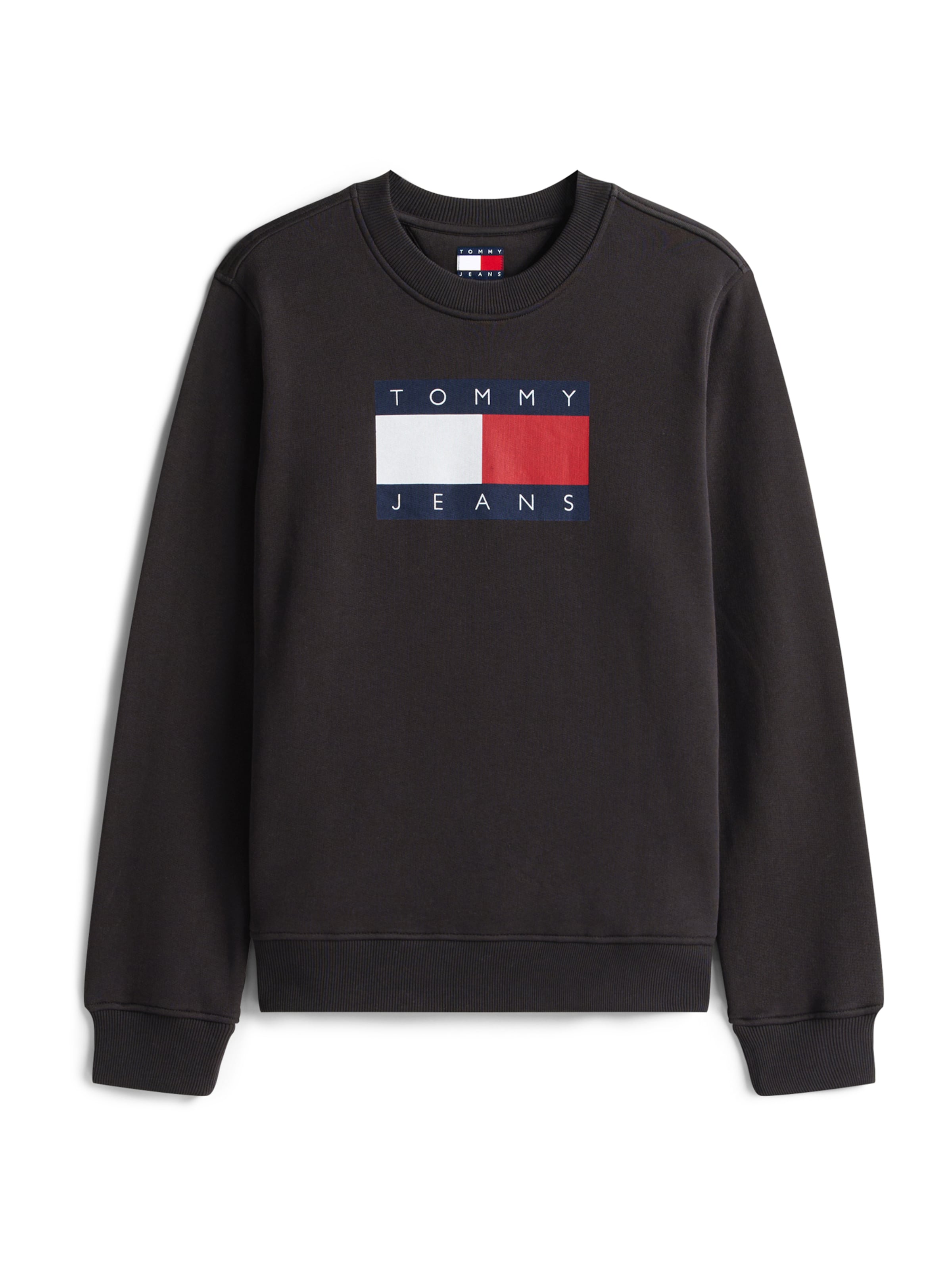 Tommy Jeans Collegepaita värissä musta: etupuoli