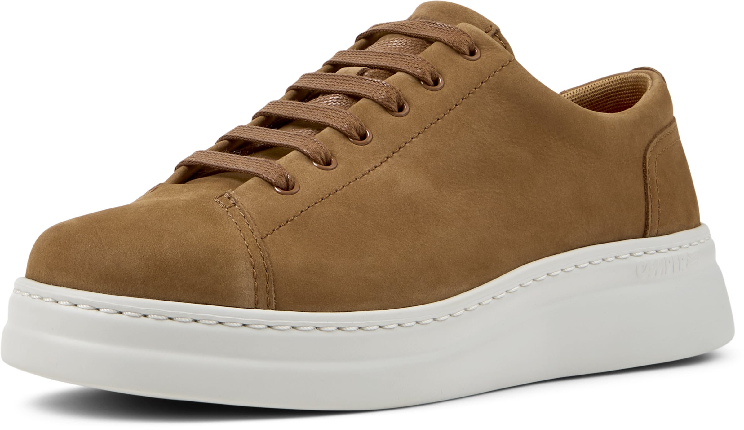 Sneaker bassa 'Runner Up' di CAMPER in marrone: frontale