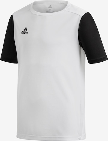 Maglia funzionale 'Estro 19' di ADIDAS PERFORMANCE in bianco: frontale