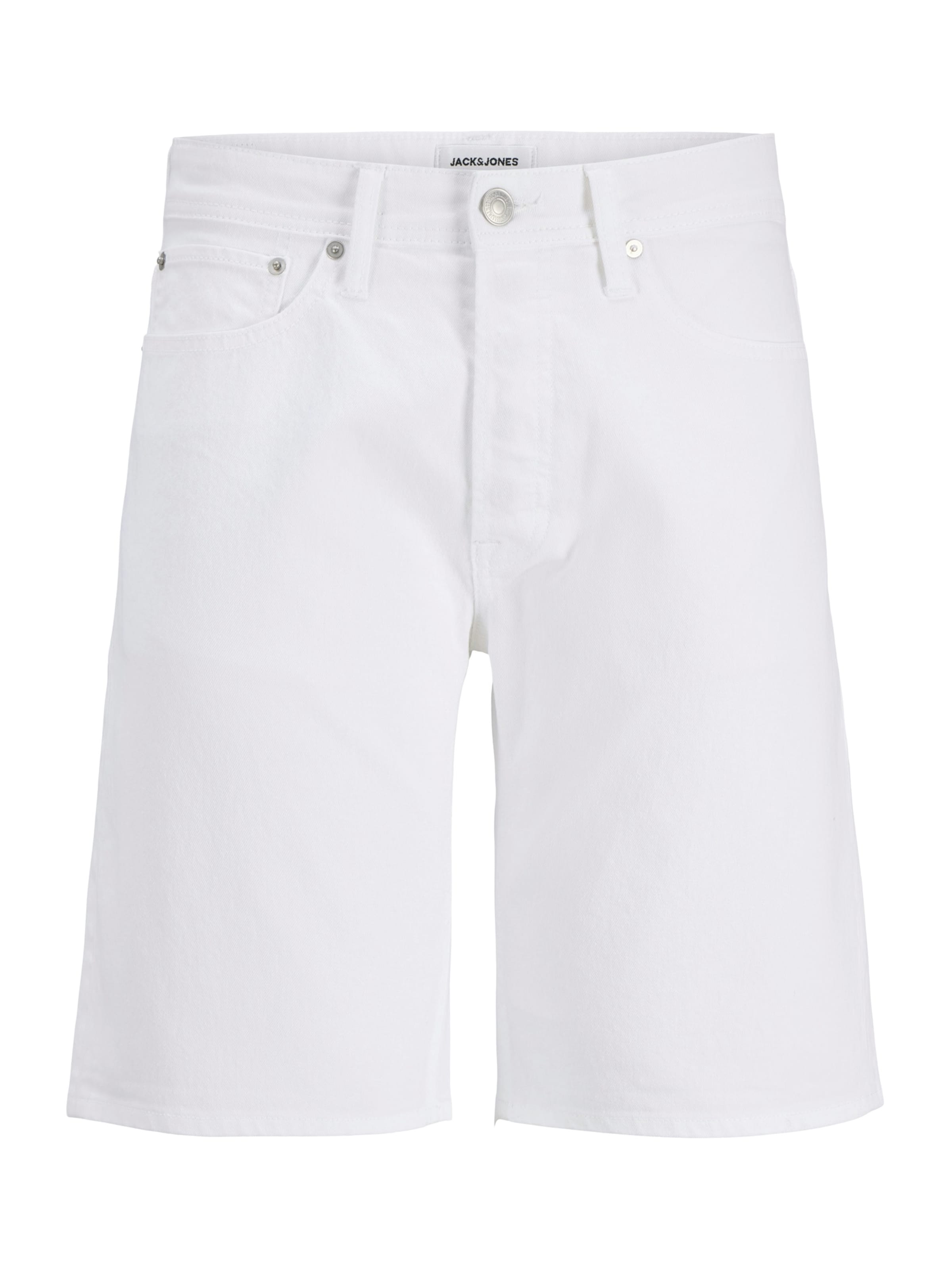 JACK & JONES Kavbojke 'JJIRICK JJORIGINAL' | bela barva: sprednja stran