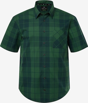 JAY-PI Regular fit Button Up Shirt in Green: front