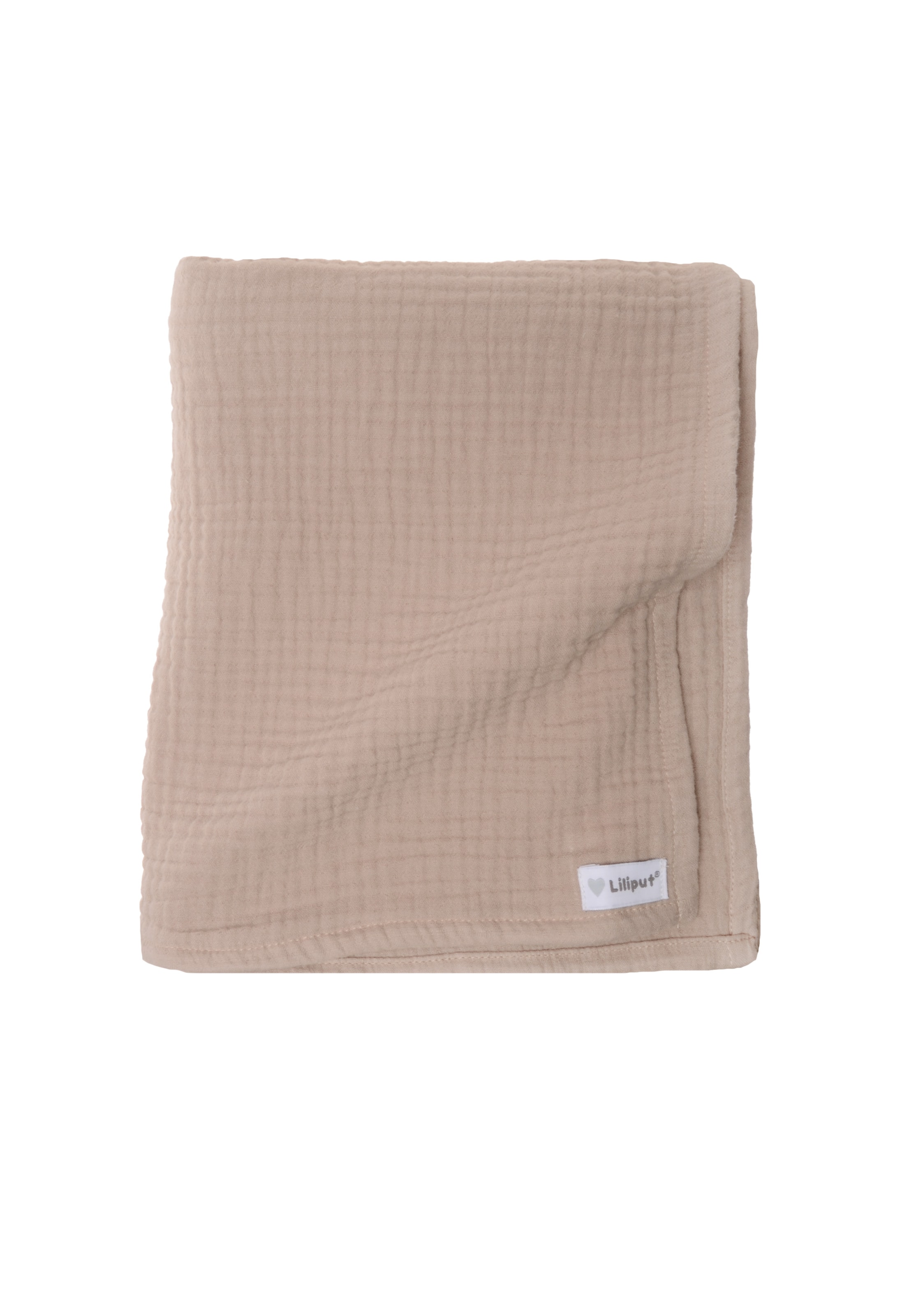 LILIPUT Musselindecke in Braun: Vorderseite