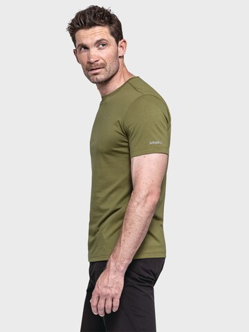 Schöffel Functioneel shirt in Groen