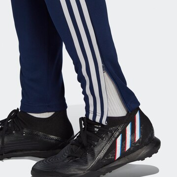 Coupe slim Pantalon de sport 'Tiro 23' ADIDAS PERFORMANCE en bleu