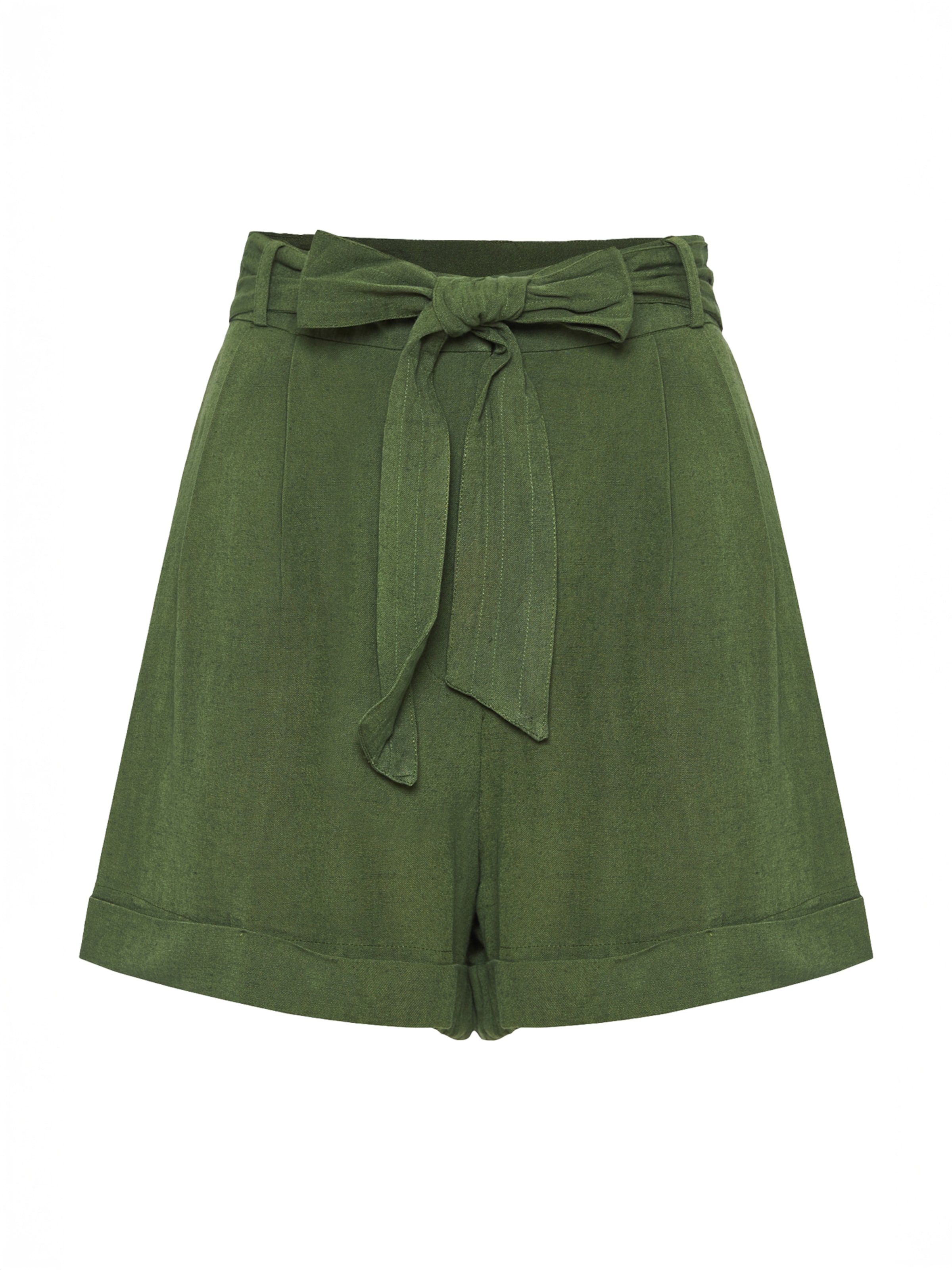 Loosefit Pantaloni di Funky Buddha in verde: frontale