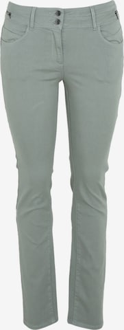 Paprika Slim fit Pants 'Louise' in Green: front