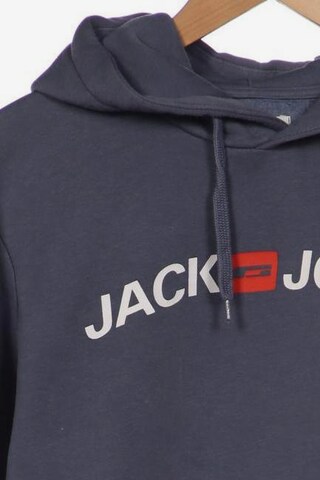 JACK & JONES Sweatshirt & Zip-Up Hoodie in M in Blue