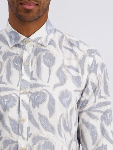 PIERRE CARDIN Regular fit Overhemd in Blauw