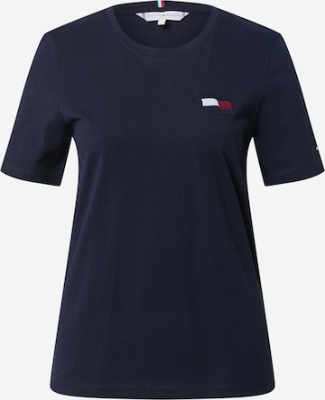 TOMMY HILFIGER T-Shirt in Blau: predná strana