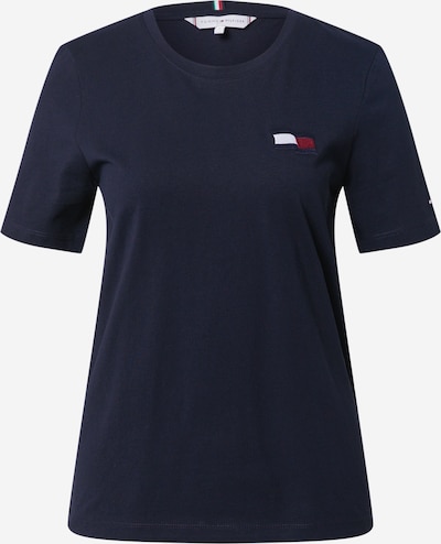 TOMMY HILFIGER T-Shirt in navy / rot / weiß, Produktansicht
