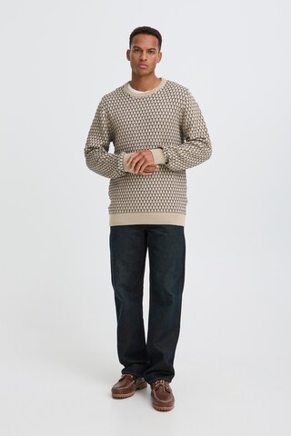 BLEND Pullover 'BHDONG' in Beige