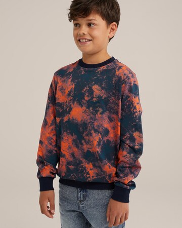 WE Fashion Shirt in Blue: front