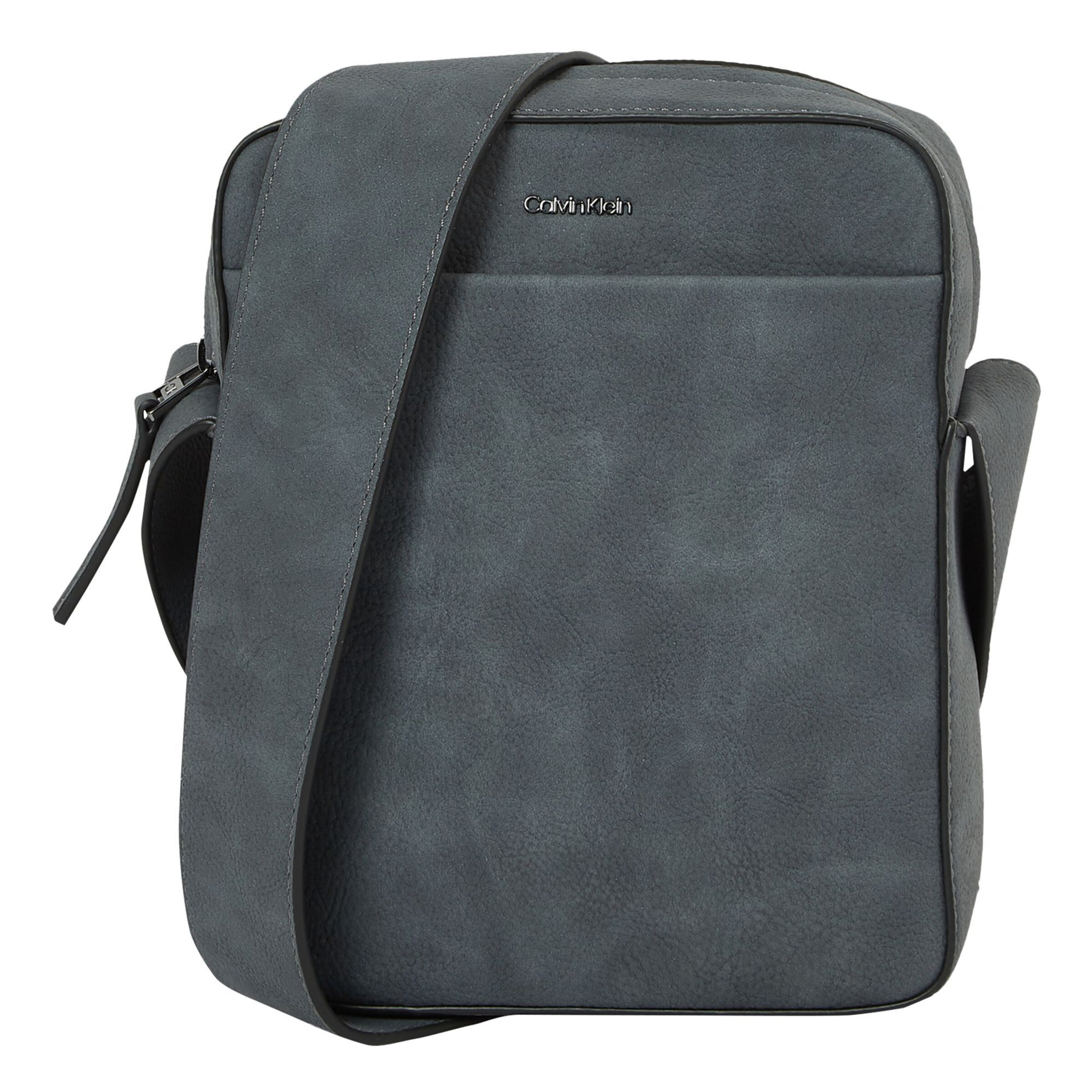 Calvin Klein Crossbody Bag in Grey: front