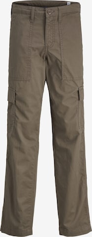 Jack & Jones Junior Loose fit Trousers 'JPSTKarl JJAdams' in Brown: front