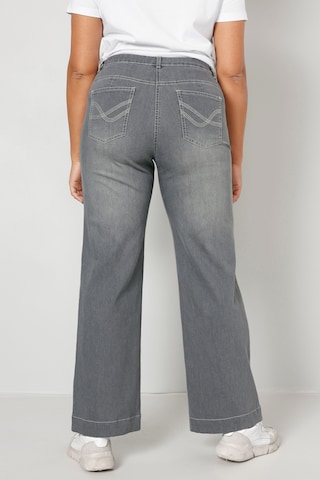 Dollywood Wide leg Jeans in Grijs