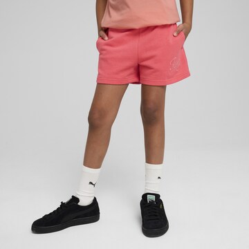 PUMA Regular Broek 'Essentials' in Rood