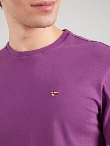 NAPAPIJRI Tričko 'SALIS' – fialová