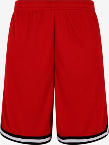 Urban Classics Broek in Rood: voorkant