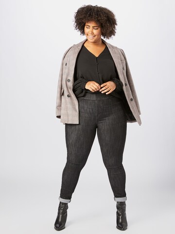 Vero Moda Curve Bluzka 'VMAcacia' w kolorze czarny