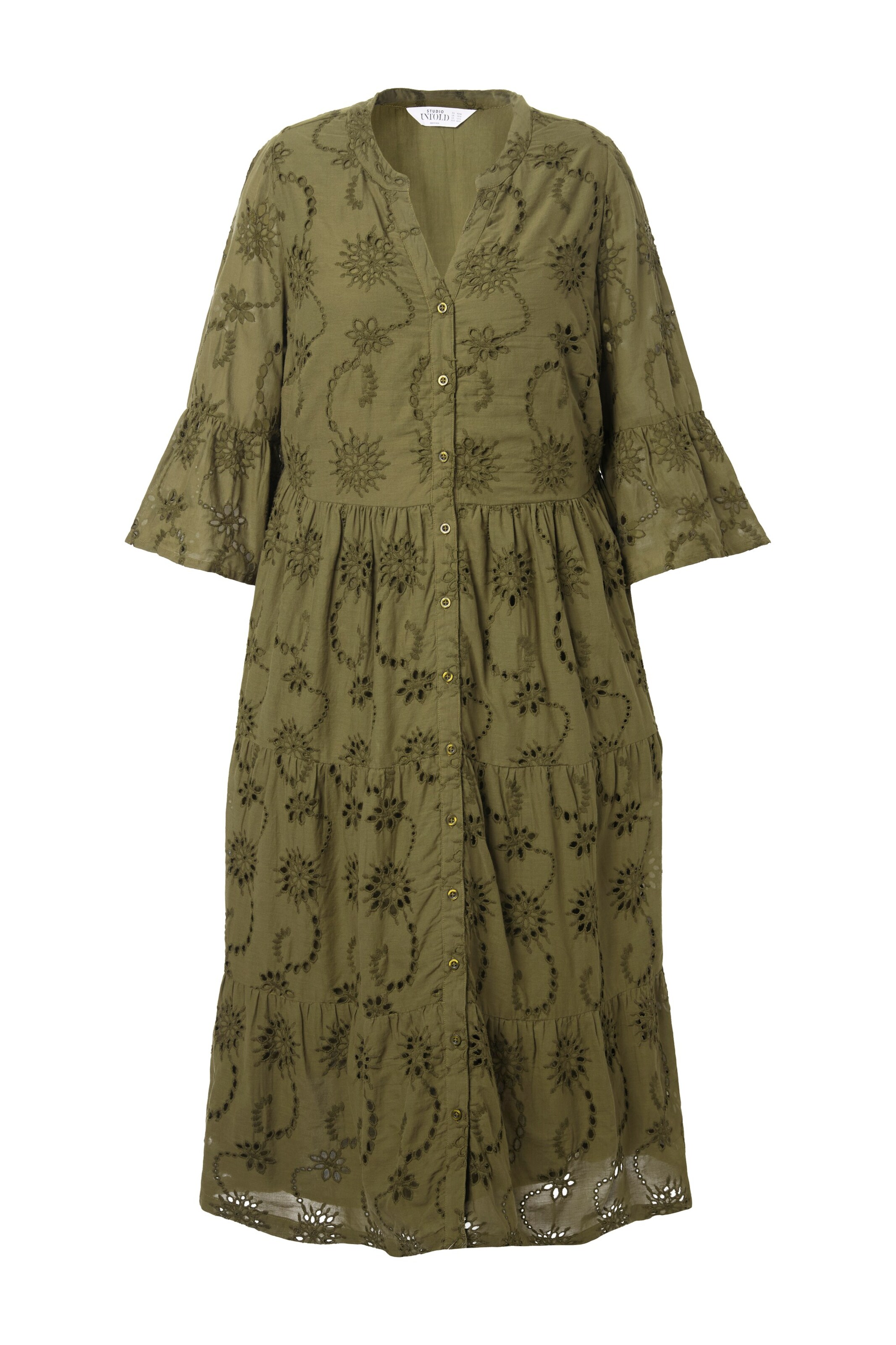 Studio Untold Kleid in Grün: Vorderseite