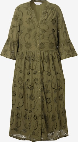 Studio Untold Blousejurk in Groen: voorkant