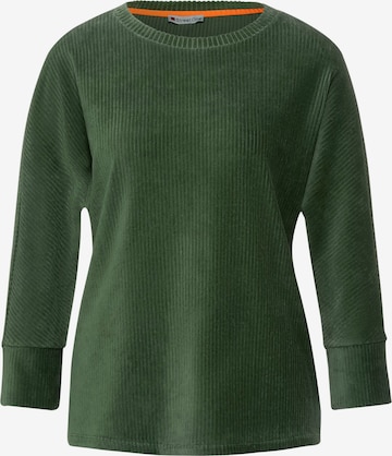 STREET ONE Shirt in Groen: voorkant